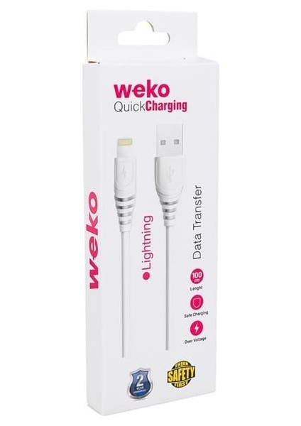 Fırsat Byr WK-22019 USB To Lightning Telefon Şarj Kablosu Yeni