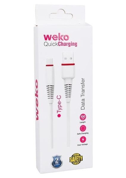 Fırsat Byr WK-22021 USB To Type-C Telefon Şarj Kablosu Yeni