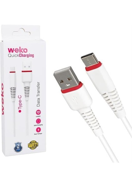 Fırsat Byr WK-22021 USB To Type-C Telefon Şarj Kablosu Yeni