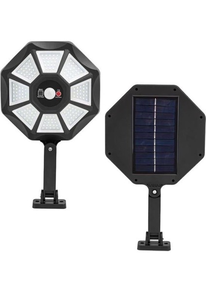 Fırsat byr zb-168a kumandalı sensörlü beyaz solar aydınlatma yeni