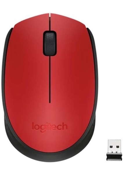 Fırsat Byr M171 USB Kırmızı Kablosuz Mouse Yeni