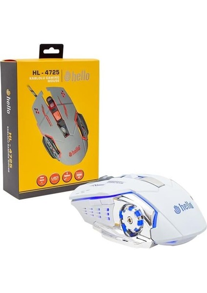 Fırsat Byr HL-4725 Kablolu Oyuncu Gaming Mouse Yeni
