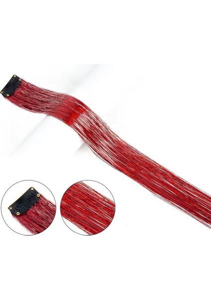 Klipsli Hair Tinsel Saç Simi / HTK14 Yeni