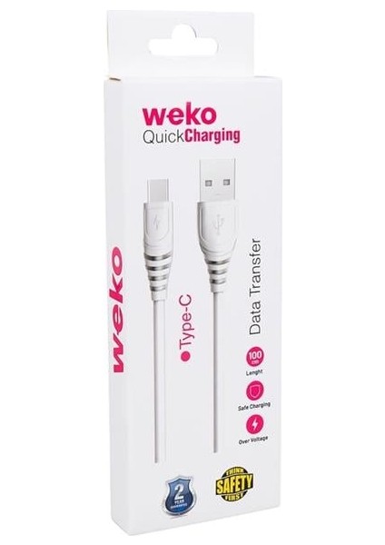 Fırsat Byr WK-22018 USB To Type-C Telefon Şarj Kablosu Yeni