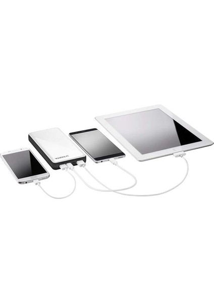 Fırsat Byr 15.000MAH LED Göstergeli Powerbank 2xusb Type-C Micro-Usb Şarj Girişli Yeni