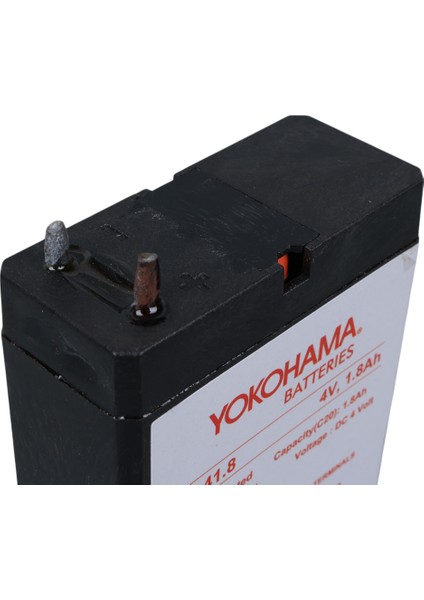 Yokohama Yh-41.8 4 Volt - 1.8 Amper Kuru Akü (50 x 76 x 22 Mm) (K0)