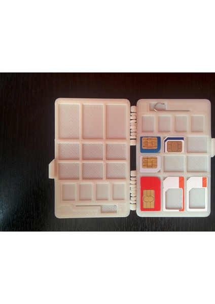 Sim, Mikro Sim ve Nano Sim Cüzdan Kılıfı