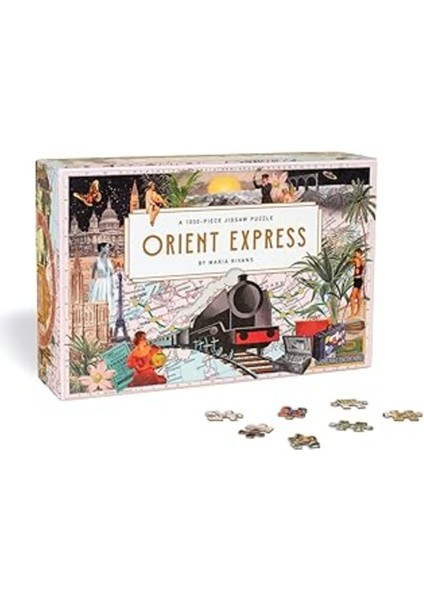 Orient Express: A 1000 Piece Jigsaw Puzzle