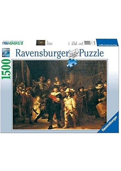 Ravensburger 16205 Rembrandt - Gece Devriyesi Puzzle, 1500 Parça, Çok Renkli
