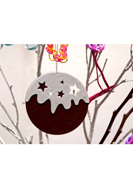 Erikli Puding / Noel Pudingi Ağacı Süsü