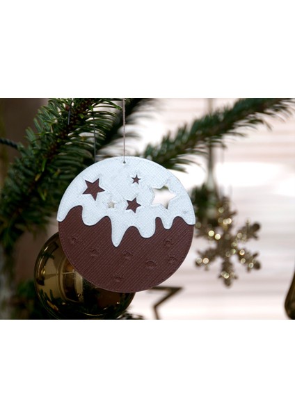 Erikli Puding / Noel Pudingi Ağacı Süsü