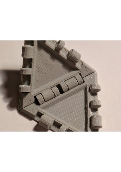 Bir Araya Getirilen Icosahedron (D20)