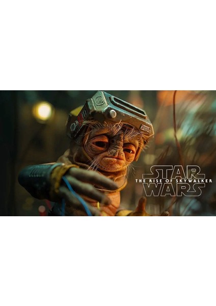 Babu Frik Kask Yıldız Savaşları Skywalker'ın Yükselişi