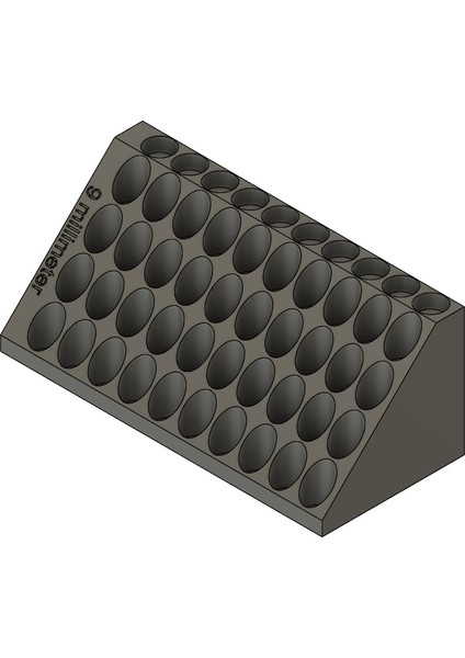 9 mm Cephane Tepsisi (50 Mermi)