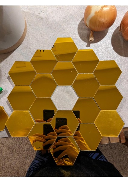 Jwst James Webb Uzay Teleskop Ana Ayna Duvar Sanatı