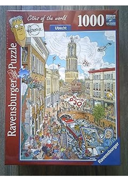 Ravensburger 1000P Puz Rotterdam - Fleroux Serisi Yapboz