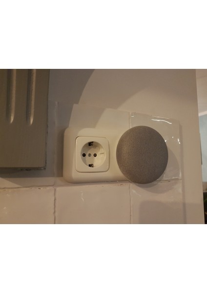 Busch Jaeger Liman Işçisi Için Google Home Mini Duvar Montajı