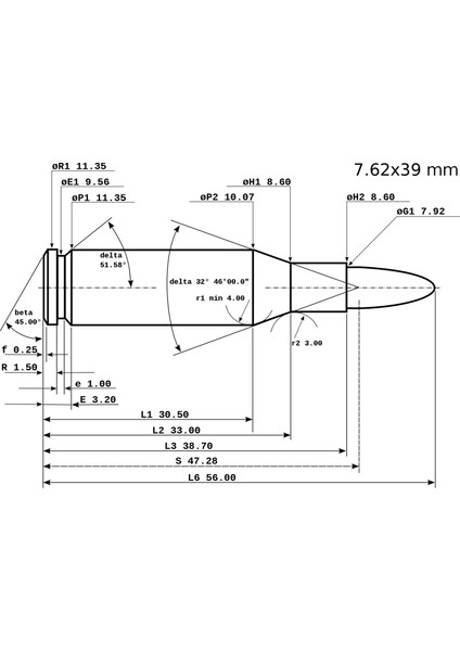 762 x 39 Cephane