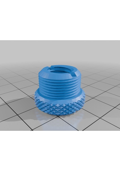 Mikrofon Kamera Vidası Dişi Adaptörü 3/8" Iç, 5/8" Dış