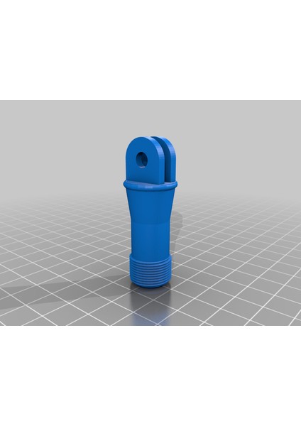 Blue Yeti 5/8" Mikrofon - Gopro Tarzı Montaj Adaptörü
