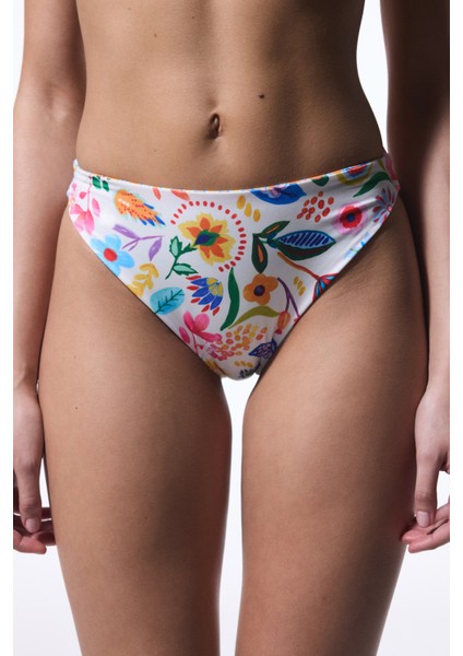 Ila Yüksek Bel Çift Taraflı Slip Bikini Altı