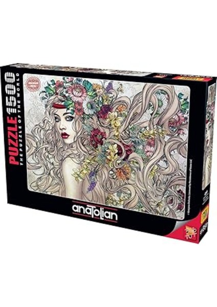 Anatolian Puzzle - Çiçeklerin Gücü / 1500 Parça, #4549