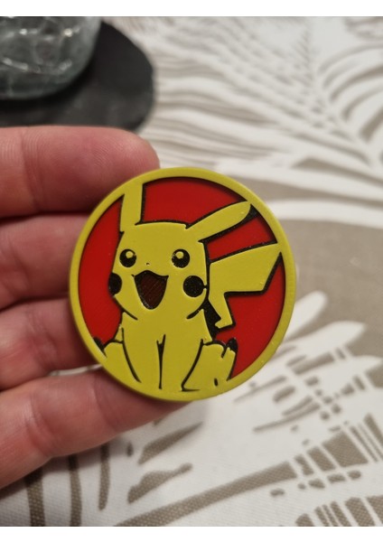 Sweet Pikachu Pokemon Coin (Tek Veya Çok Renkli)