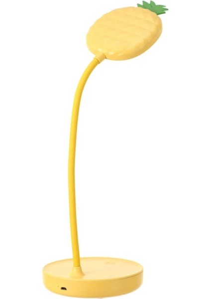 Renkli ananas tasarımlı taşınabilir masa lambası, tropikal şıklık ve sıcak sarı renk fırsatları