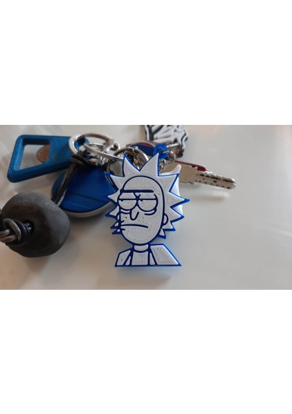 Rick Sanchez Anahtarlık