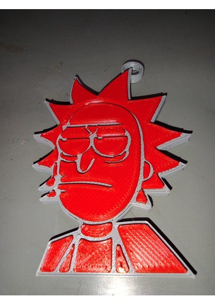 Rick Sanchez Anahtarlık