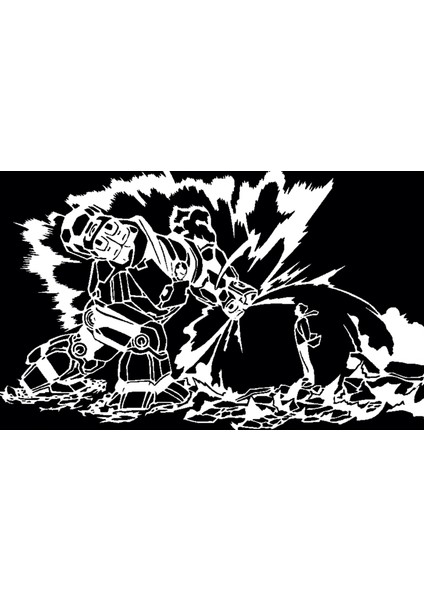 Hulkbuster Vs Dr Doom Şablonu