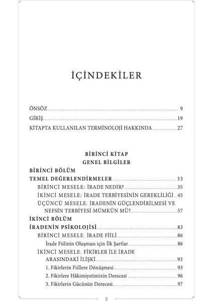 İrade Terbiyesi - Dr. Ethem Bakar modelleri
