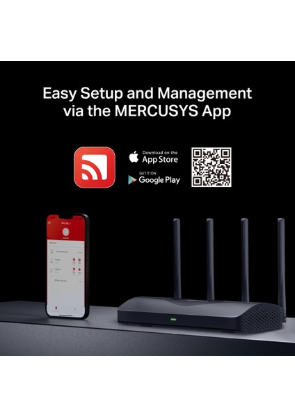 MR27BE; BE3600 Mbps, Fiber Destekli, 2× 2.5 Gbps Wan&lan Port + 2× Gbps Port, Easy Mesh Uyumlu, Dual-Band Wi-Fi 7 Router