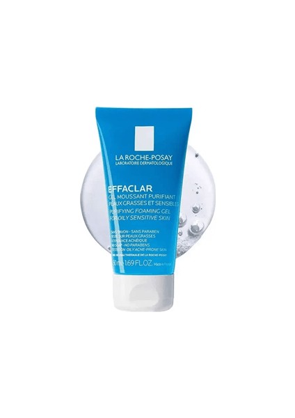 Güneş Bakım Seti: Effaclar Yüz Temizleme Jeli 50 ml & Antehlios Yüz Güneş Kremi
