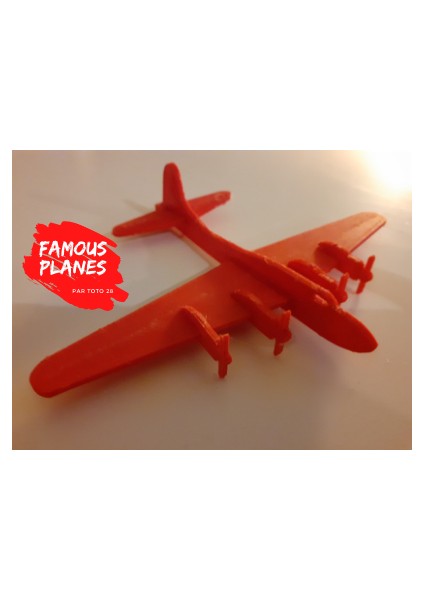 Ünlü Uçaklar - B17 Kit Kartı