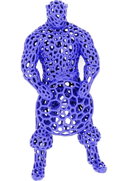 Stile Voronoi'de Kaptan Amerika
