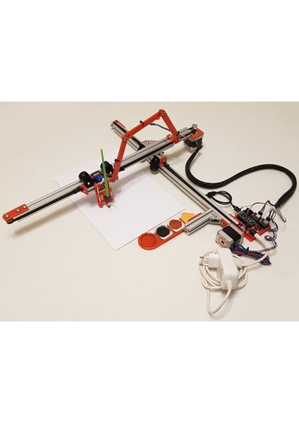 Grbl 1.1 Destekli Arduino Cnc Shield ve Nano ile Çizim Botu ve Çizici