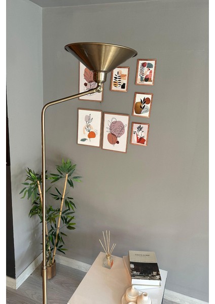 Eskitme Lambader Hareketli Başlık Modern Dekoratif Metal Salon Oturma Odası Çalışma Odası Lambası