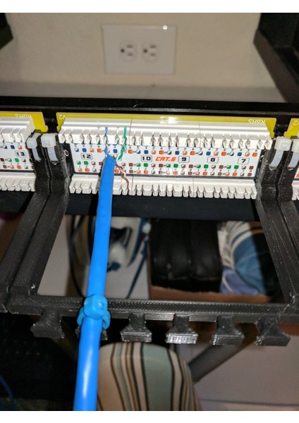 Patch Panel Kablo Desteği