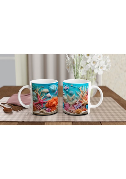 Neon Mercan Bahçesi Kupa Bardak indirimleri