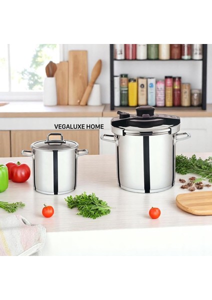 Atlas İkiz Düdüklü - Tencere 4 Litre - 6 Litre