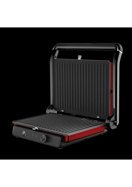 Tm 6046 Ck Kırmızı Cam Tost Makinesi