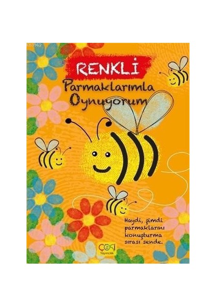 Boyalarla Parmaklarımı Konuşturuyorum - Renkli Parmaklarımla Oynuyorum 2 Kitap