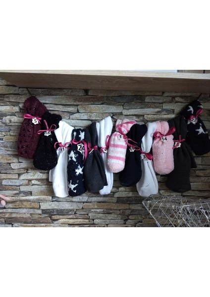 Advent Takvimleri Için Sayılar 1-24 - Noel