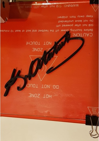 Signature Of Mustafa Kemal Atatürk