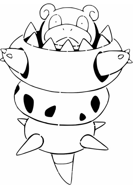 Mega Slowbro Şablonu
