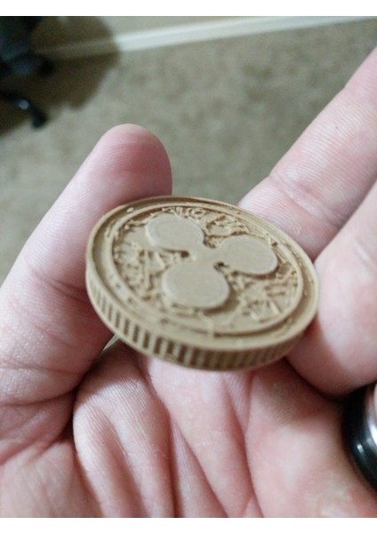 Dalgalanma Xrp Coin Sadece Plastik Aparattır.