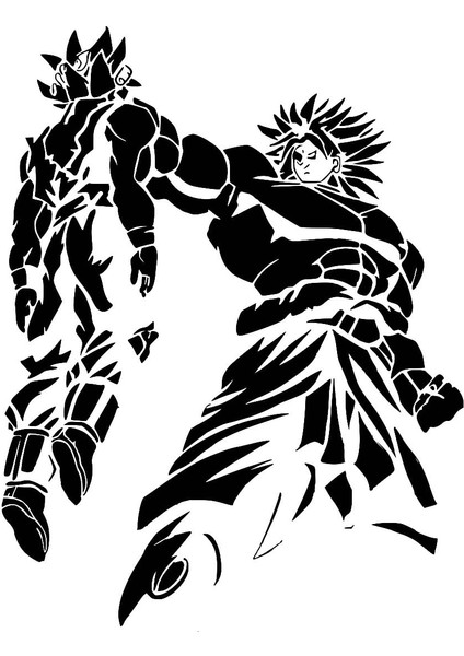 Goku ve Broly Kalıbı