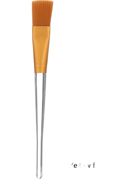 1pc Yüz Maske Fırçası Yumuşak Fan Yüz Maskesi Uyku Maskesi Dıy Kil Maskesi Gövde Makyaj Fırçası Renk: Sarı Düz (Yurt Dışından)