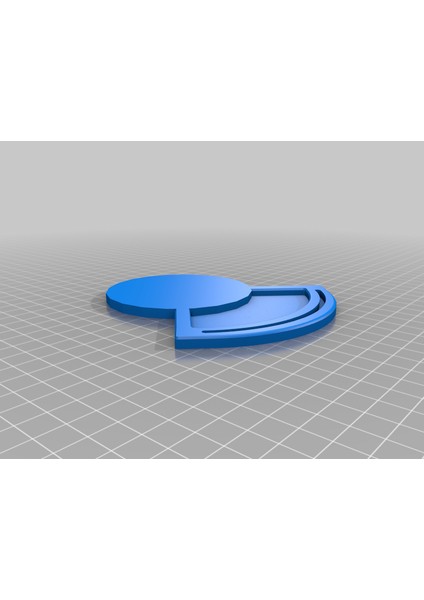 3dp.rocks Için Lithophane Dış Eğri Mum Işığı Sadece Plastik Aparattır.
